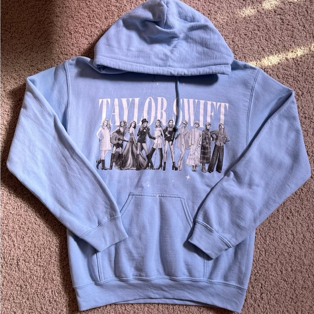 Taylor Swift Light Blue Midnights Hoodie
